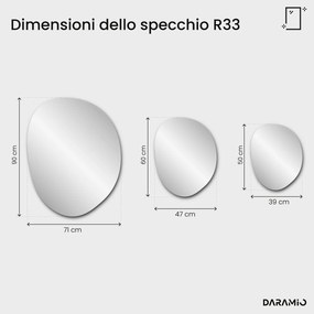 Specchio irregolare – Pure Collection R33