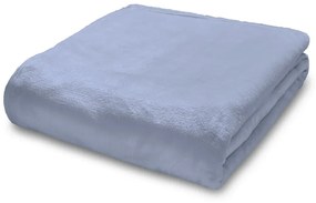 Coperta azzurra in micropile 130x170 cm Raschel Velvet – Catherine Lansfield