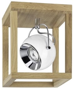 Spot-Light 5222174 - Plafoniera LED ROY 1xGU10/5W/230V quercia opaco