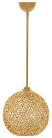 Lampadario su corda  JUTE 1xE27/60W/230V beige