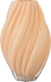 Vaso arancione in vetro (altezza totale 30 cm) Kanji – Bloomingville