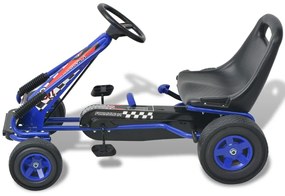 Go Kart a pedali con seduta regolabile, Blu