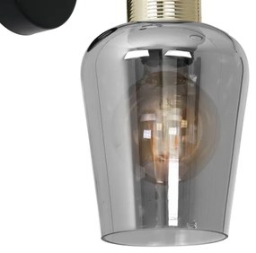 Applique ROMA BLACK 1xE27/60W/230V