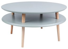 Tavolino grigio scuro UFO, Ø 70 cm Ufo - Ragaba