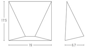 Zambelis E243 - Applique a LED da esterno LED/7W/230V IP44 antracite
