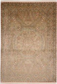 Cashmere Silk Tappeto orientale 190 x 270 (Indian) Annodato A Mano