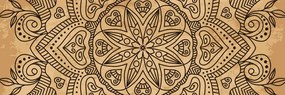 Quadro su tela – Mandala con tocco antico
