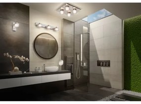 Ledvance -Plafoniera LED da bagno ORBIS FLAME 4xLED/5,5W/230V IP44 cromo