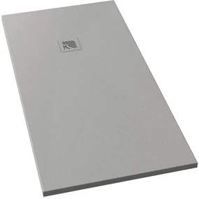 Piatto Doccia 70x180 Effetto Pietra Korzilius "Stone" Creta Opaco