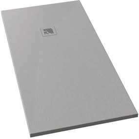Piatto Doccia 80x140 Effetto Pietra Korzilius "Stone" Creta Matto