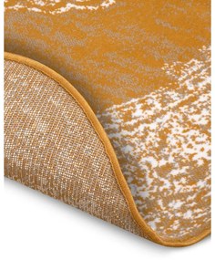 Tappeto rotondo giallo/arancio ø 160 cm Méridional - Hanse Home