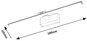 Rabalux 78002 - Lampada LED GATEN 12W 230V 3000K 59 cm