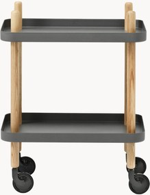 Carrello da portata in metallo Block