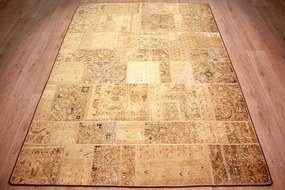 Patchwork Tappeto 170 x 240 (Iran) Annodato A Mano