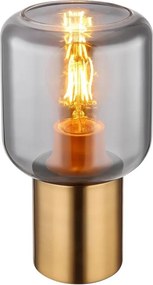 Globo 21004M - Lampada da tavolo NINJO 1xE27/40W/230V ottone