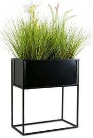 Portafiori 50x44 cm nero