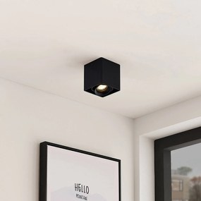 Arcchio Kubika downlight GU10, 1 luce, nero