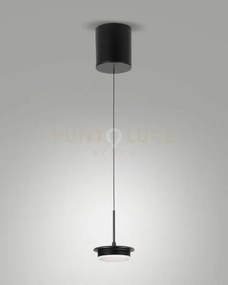 3805-40-101 montatura sali scendi nera completa a led cct 2700k - 3...