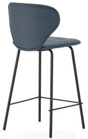 Set di sgabelli da bar grigio scuro 2 pz (altezza seduta 67 cm) Maura - Marckeric