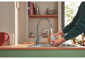 GROHE 30529001 - Miscelatore per lavello START EDGE, cromo lucido