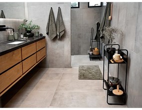 Consolle in metallo nero 24x48 cm A-Console - Zone