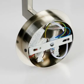 Brilagi - Applique a LED DAYA 1xE14/40W/230V + LED/3W bianco/cromo opaco