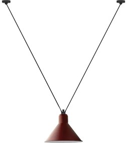 323 XL Lampada a Sospensione Conico Rosso - Lampe Gras