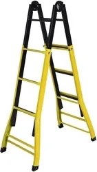 Scala Telescopica DL 81/08 4+5 Gradini Easy Skopika Acciaio Verniciato