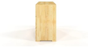Cassettiera in legno di pino , 120 x 81 cm Sandemo - Skandica
