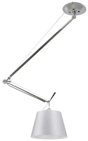 Tolomeo Decentrata Lampada a Sospensione Ø240 Grigio - Artemide