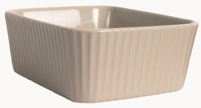 Pirofila con superficie scanalata Flora 2 pz