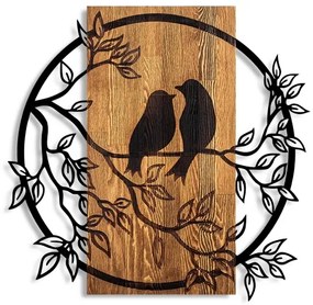 Decorazione da muro 59x57 cm uccelli