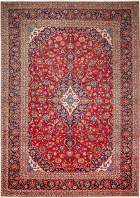 Kashan Tappeto persiano 410x290 Rosso (Iran) Annodato A Mano