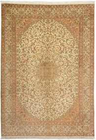 Cashmere Silk Tappeto orientale 250 x 170 Beige (Indian) Annodato A Mano