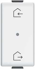 Comando smart Zigbee BTICINO Comando scenario Entra&Esci wireless bianco