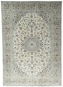 Kashan Tappeto persiano 410 x 290 Beige (Iran) Annodato A Mano