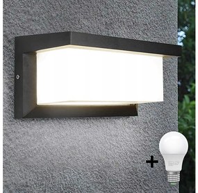 Applique a LED da esterno NEELY 1xE27/15W/230V 3000K IP54 antracite