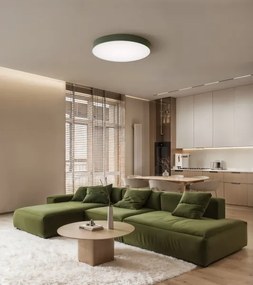 Brilagi - Plafoniera CLARE 4xE27/24W/230V Ø 50 cm kaki