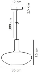 Nordlux - Lampadario a sospensione con filo ALTON 1xE27/60W/230V nero