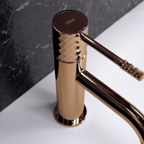 Rubinetto da lavabo Rea Lungo Diamond Copper