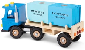Camion in legno con due container - Harbor Line