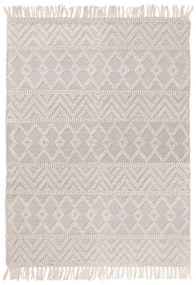 Tappeto in lana grigio chiaro 200x290 cm Asra - Asiatic Carpets