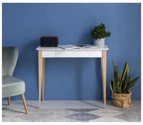 Tavolo da lavoro bianco, lunghezza 85 cm Mimo - Ragaba