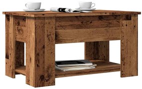 Tavolino Da Salotto Legno Antico 79x49x41 Cm Legno Multistrato /