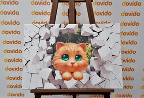 Quadro su tela – Gattino adorabile