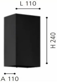 Eglo 900131 - Lampada da esterno LED RGB Dimmerabile EREMITAN 2xGU10/5W/230V IP55