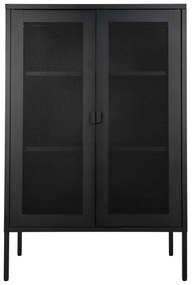 Vetrina in metallo nero 80x120 cm Melbourne - House Nordic