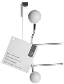 Appendiabiti in metallo argentato 40,5 cm Jaxen - Premier Housewares