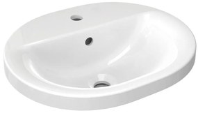Lavabo da appoggio IDEAL STANDARD rettangolare in ceramica L 48 x H 17.5 x P 40 cm bianco