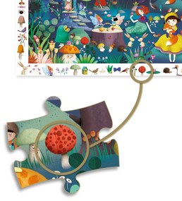 Puzzle - foresta incantata - 100 pezzi